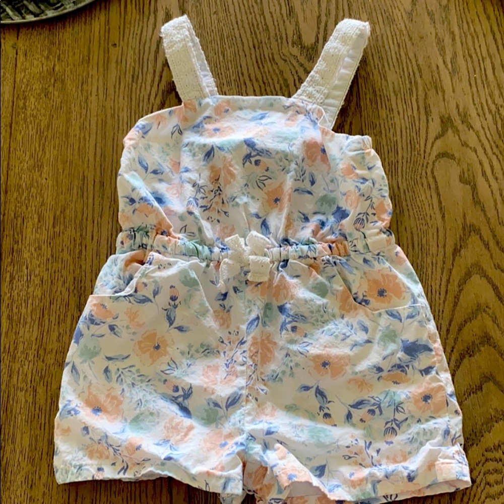 Toddler Floral Romper